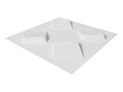 3D-Wandpaneel Om Te Beschilderen - Set Van 3M - Set Van 12 Stuks - Malton-Vente-unique Outlet