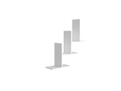Eclipse Plank, Wit, 80X20X81,6 Cm, Epikasa-Homemania Discount