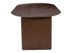 Eettafel 8 Plaatsen Van Mangohout - Naturel - Nevili-Vente-unique
