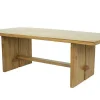 Eettafel 8 Plaatsen Van Teakhout - Kleur: Naturel - Lenida-Vente-unique Online