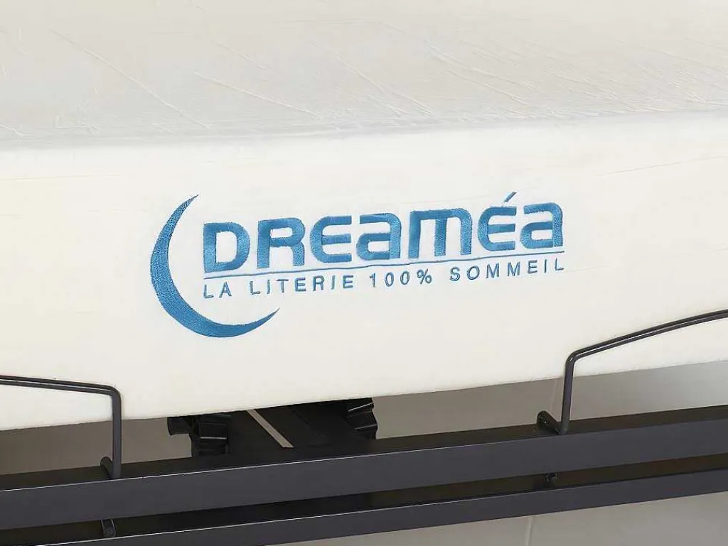 Elektrische Bed - Bedbodem En Matras - Met Vormgeheugen Jimbaran Ii Van - Motor Okin - 140 X 200 Cm-DREAMEA