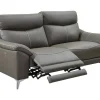 Elektrische Driezits Relaxbank Van Leer Metronomya - Taupe-Vente-unique Clearance