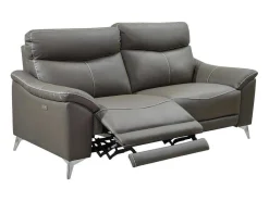 Elektrische Driezits Relaxbank Van Leer Metronomya - Taupe-Vente-unique Clearance