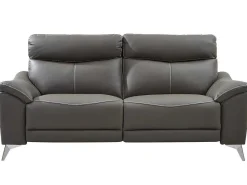Elektrische Driezits Relaxbank Van Leer Metronomya - Taupe-Vente-unique Clearance