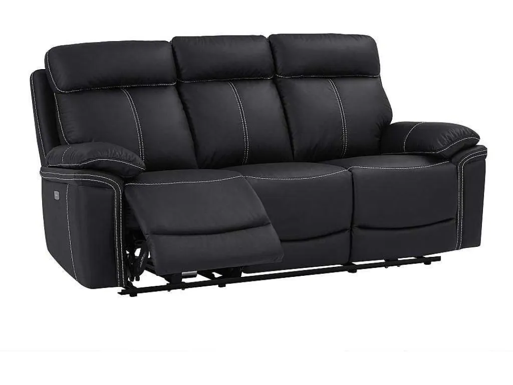 Elektrische Driezits Relaxbank Van Leer Isiris - Zwart-Vente-unique Online