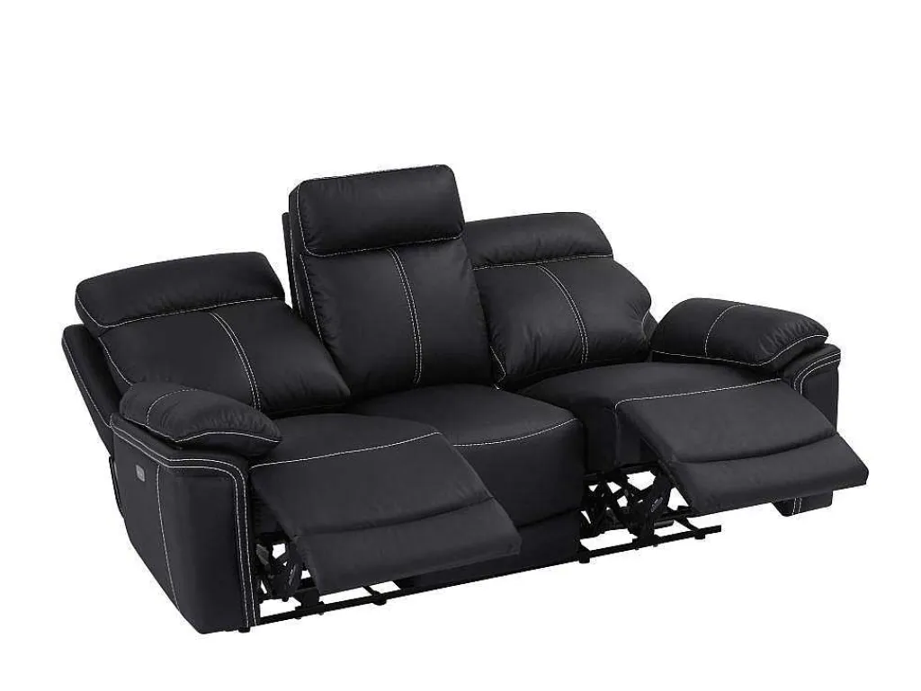 Elektrische Driezits Relaxbank Van Leer Isiris - Zwart-Vente-unique Online