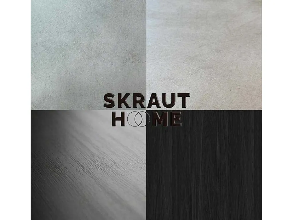 Elektrische Haard Led , 102X45X35Cm, 1 Opening, 1 Deur, Elektrische Haard, Hangend, Cement-Skraut Home Best