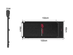 Elektrische Loopband Met Lcd -Display Voor Oefening Van Het Thuiskantoor-Vente-unique Discount