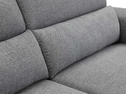Elektrische Relaxbankstel 3+2 Macari - Stof - Grijs-Vente-unique Hot