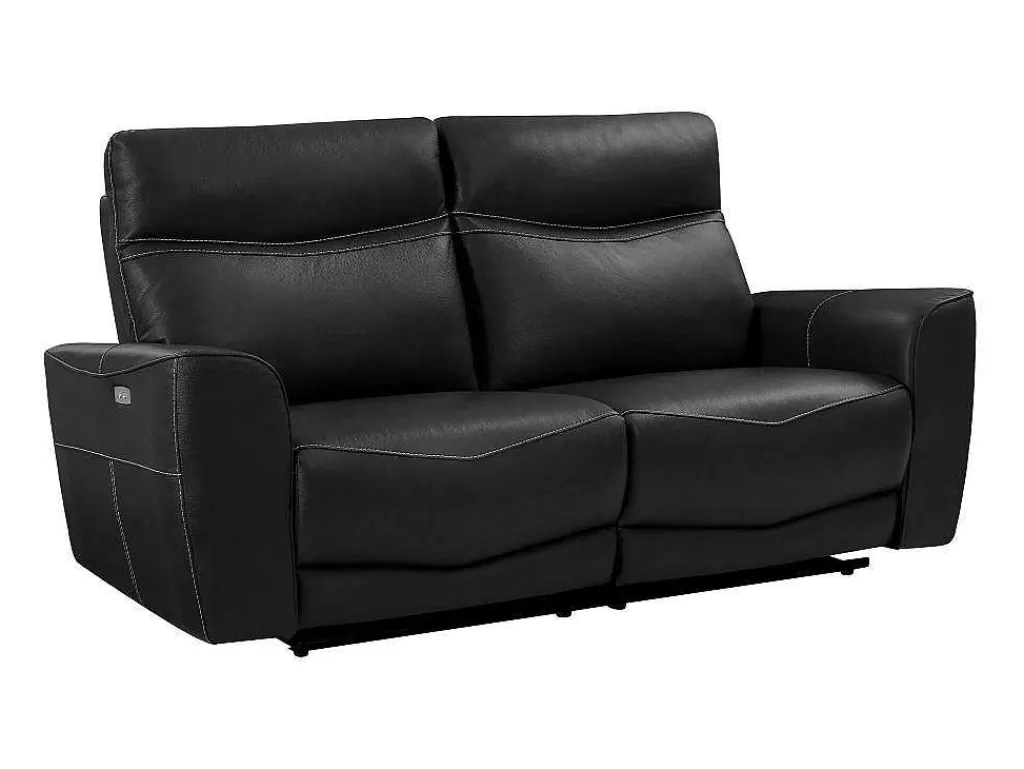 Elektrische Relax-Driezitsbank Van Zwart Vaarsleer Damon-Vente-unique Online
