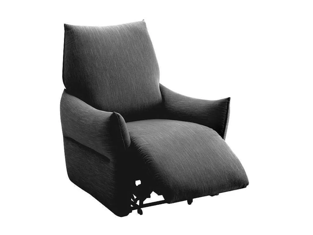 Elektrische Relaxfauteuil In Antraciete Stof Modoc-Vente-unique Online