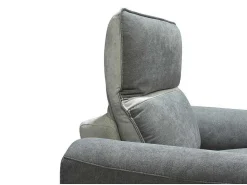 Elektrische Relaxfauteuil In Donkergrijze Stof Orietto-Vente-unique Hot