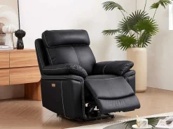Elektrische Relaxstoel Van Leer Isiris - Zwart-Vente-unique Outlet