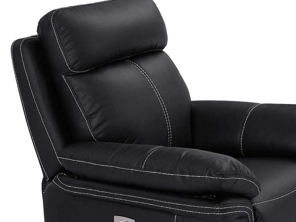 Elektrische Relaxstoel Van Leer Isiris - Zwart-Vente-unique Outlet