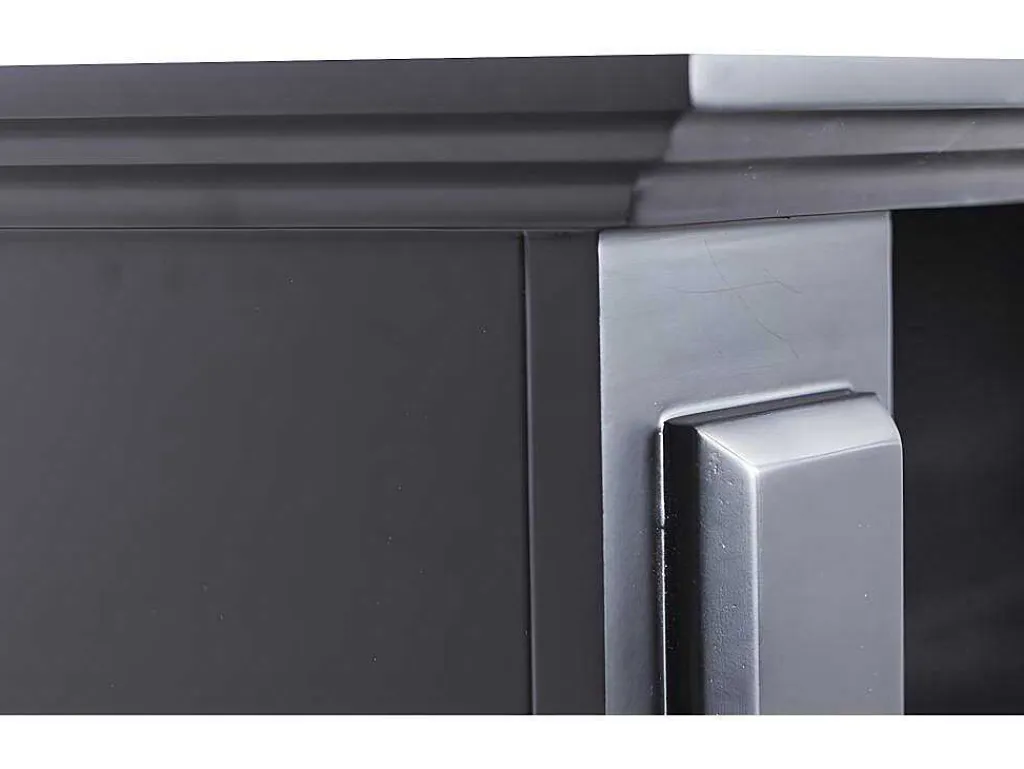 Elektrische Sfeerhaard Lopevi - L99 X D25 X H82,5 Cm - Zwart-FLAMATECH Best