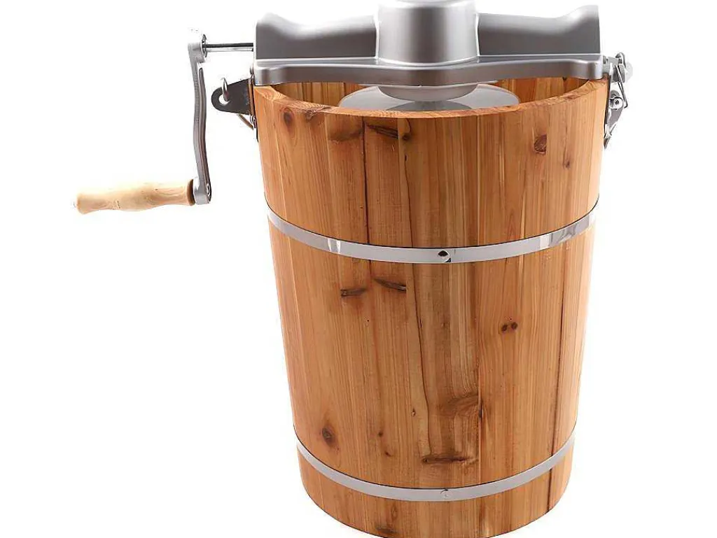 Elektrische Sorbetmaker Givreto Van Hout 5.5L-Vente-unique Discount