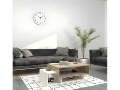 Elisa Koffietafel, Wit, Sonoma, 100X60X35 Cm,-EPIKASA