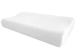 Ergonomisch Hoofdkussen Met Vormgeheugen 50 X 30 Cm Sleepy Van - Wit-DREAMEA New