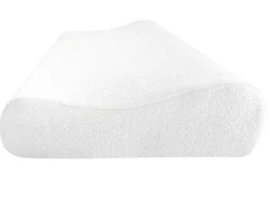 Ergonomisch Hoofdkussen Met Vormgeheugen 50 X 30 Cm Sleepy Van - Wit-DREAMEA New