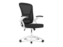 Ergonomische Bureaustoel Met Lendensteun, Verstelbare Armleuningen, Draaistoel Met Ademende Rugleuning Voor Kantoor-Vente-unique Best