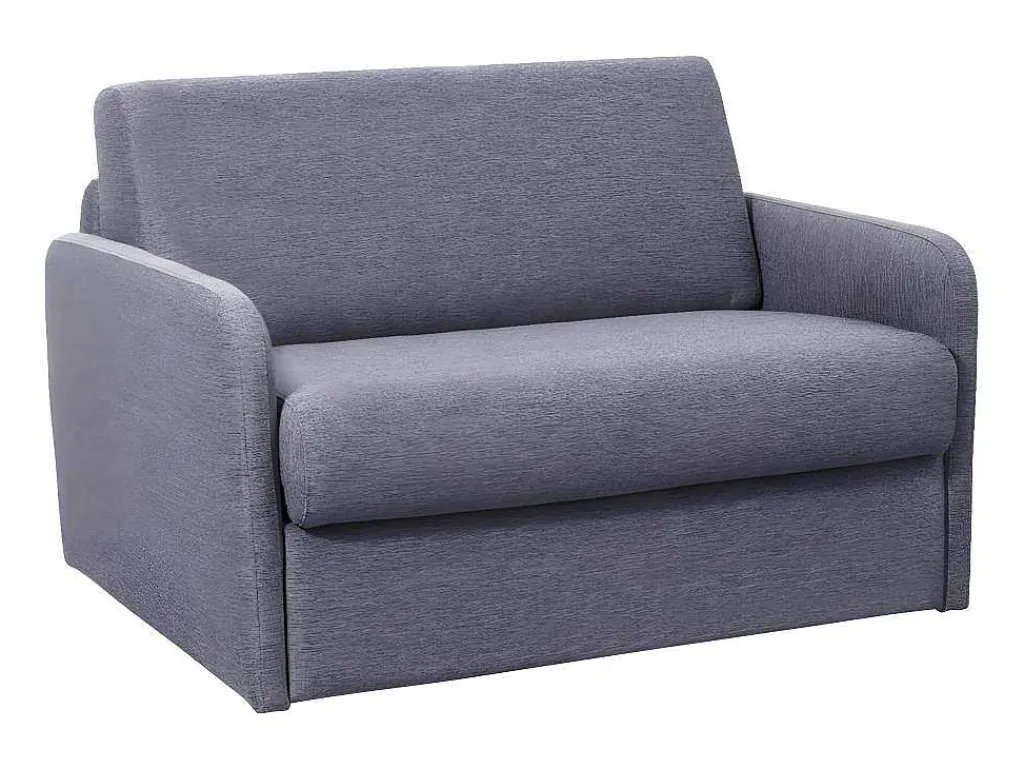 Express-Converteerbare Fauteuil In Stof Nadoa - Bed 100Cm - Lichtgrijs-Vente-unique Clearance
