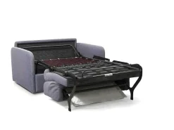 Express-Converteerbare Fauteuil In Stof Nadoa - Bed 100Cm - Lichtgrijs-Vente-unique Clearance