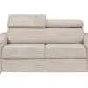 Express-Driezitsslaapbank Van Beige Ribfluweel - Bed Met Brede Latten 140 Cm - Matras 18 Cm - Vizir-Vente-unique Sale