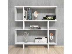 Fabiola Boekenkast, Wit, 100X22X111 Cm,-EPIKASA Sale