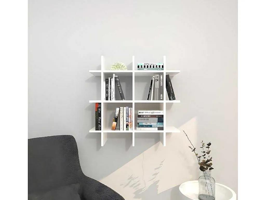 Farley Plank, Wit, 75X27X75 Cm, Epikasa-Homemania Outlet