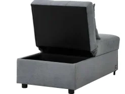 Fauteuil Aanpasbaar Van Stof Lesna - Grijs-Vente-unique