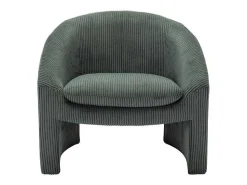 Fauteuil In Groen Ribfluweel Ossana-Vente-unique Online