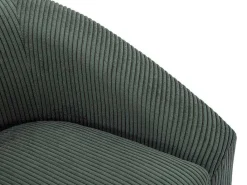 Fauteuil In Groen Ribfluweel Ossana-Vente-unique Online