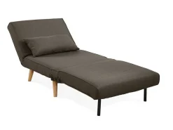 Fauteuil Posio - Bedbank Van Stof - Taupe-Vente-unique New
