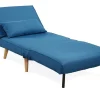 Fauteuil Posio - Bedbank Van Stof - Blauw-Vente-unique Hot