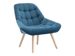 Fauteuil Van Blauwgroen Fluweel - Luosto-Vente-unique