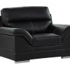 Fauteuil Van Buffelleer Monika - Zwart-Vente-unique Hot