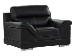 Fauteuil Van Buffelleer Monika - Zwart-Vente-unique Hot