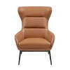 Fauteuil Van Camelkleurig Buffelleder Dinnia-LINEA SOFA Clearance