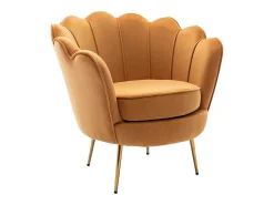 Fauteuil Van Fluweel Dandelion - Mosterdgeel - Van-PASCAL MORABITO Hot