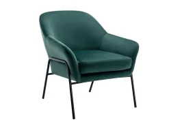 Fauteuil Van Spargroen Velours Cerita-Vente-unique Sale