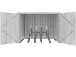 Fietsberging Van Antracietgrijs Gegalvaniseerd Staal 4M Voor 4 Fietsen - Niki-EXPERTLAND Best