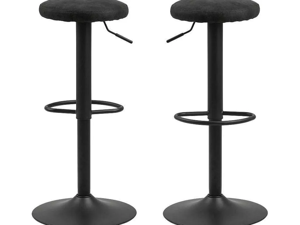 Finurly Barstoel Grijs.-Vente-unique Hot