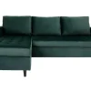 Firenze Chaise Longue Bank Velours, Groen.-House Nordic Clearance