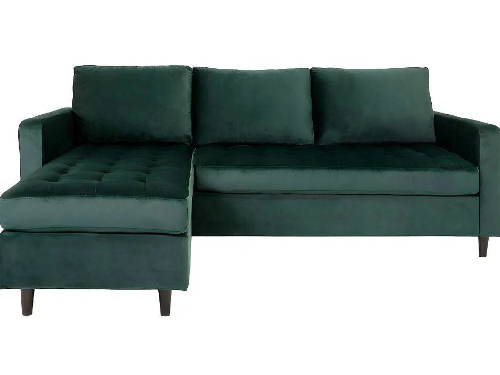 Firenze Chaise Longue Bank Velours, Groen.-House Nordic Clearance