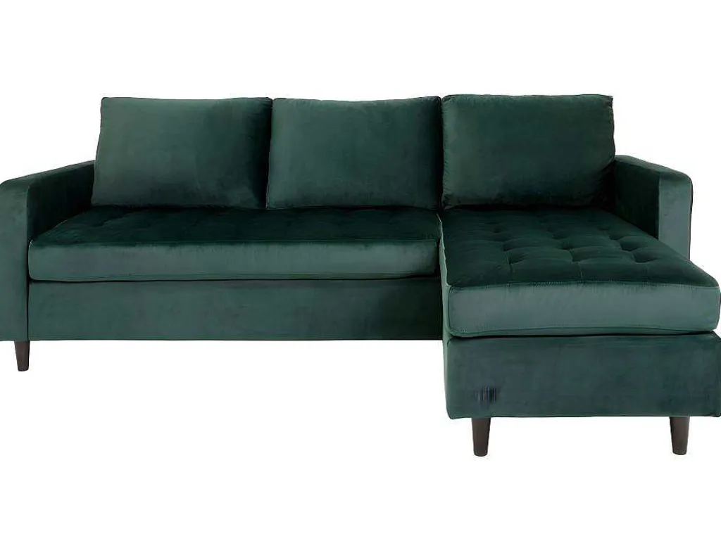 Firenze Chaise Longue Bank Velours, Groen.-House Nordic Clearance