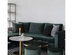 Firenze Chaise Longue Bank Velours, Groen.-House Nordic Clearance