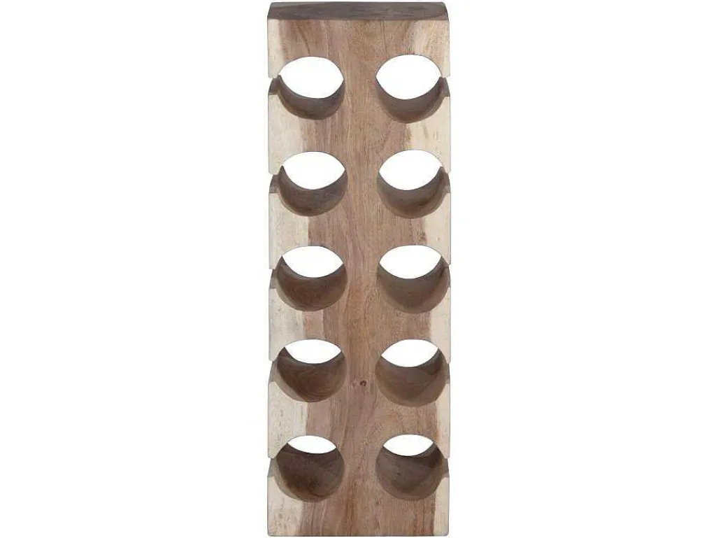 Flessenrek Van Suarhout - 10 Flessen - B19 X D27 X H70 Cm - Naturel - Cagayan-OZAIA Hot