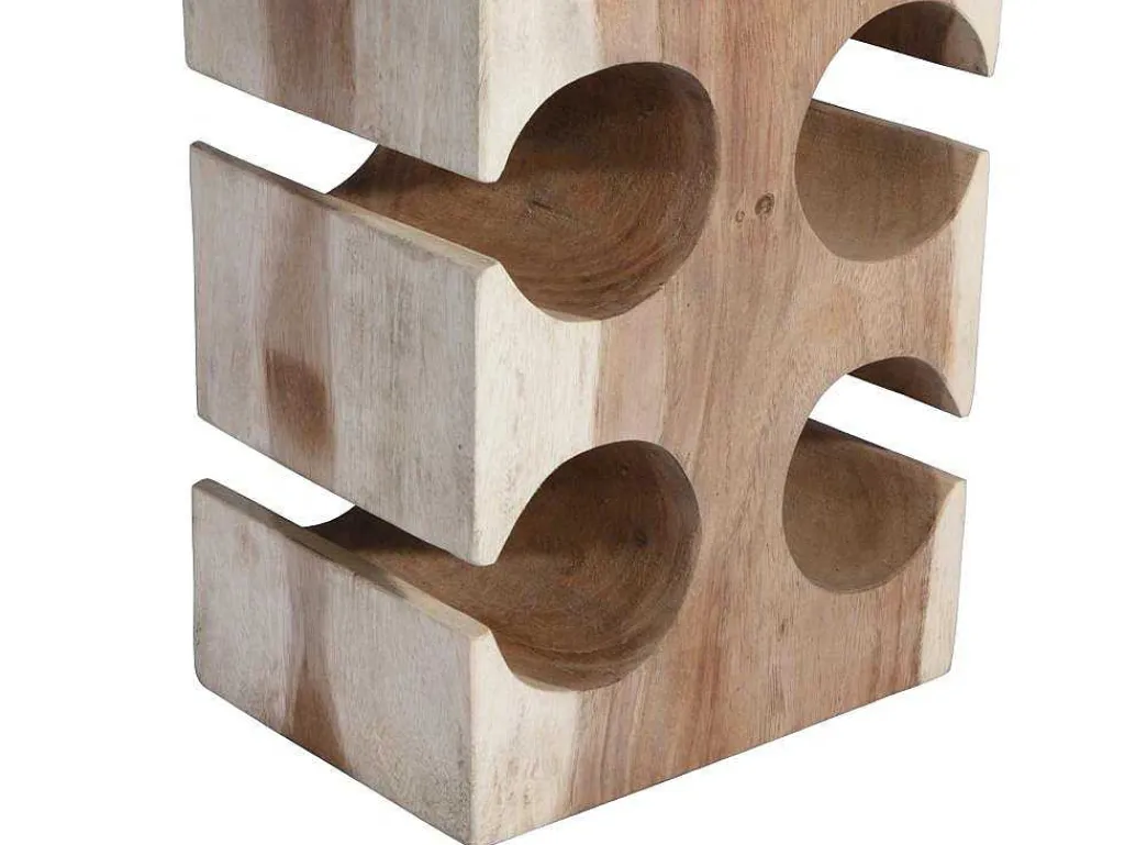 Flessenrek Van Suarhout - 10 Flessen - B19 X D27 X H70 Cm - Naturel - Cagayan-OZAIA Hot