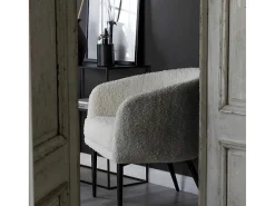 Fluffy Fauteuil Teddy Wit.-Venture Home Online