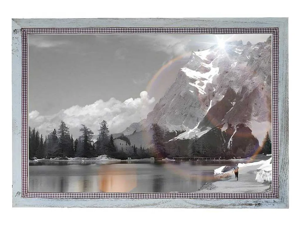 Fotolijst H250 Shabby Look, Wit-Vente-unique Outlet